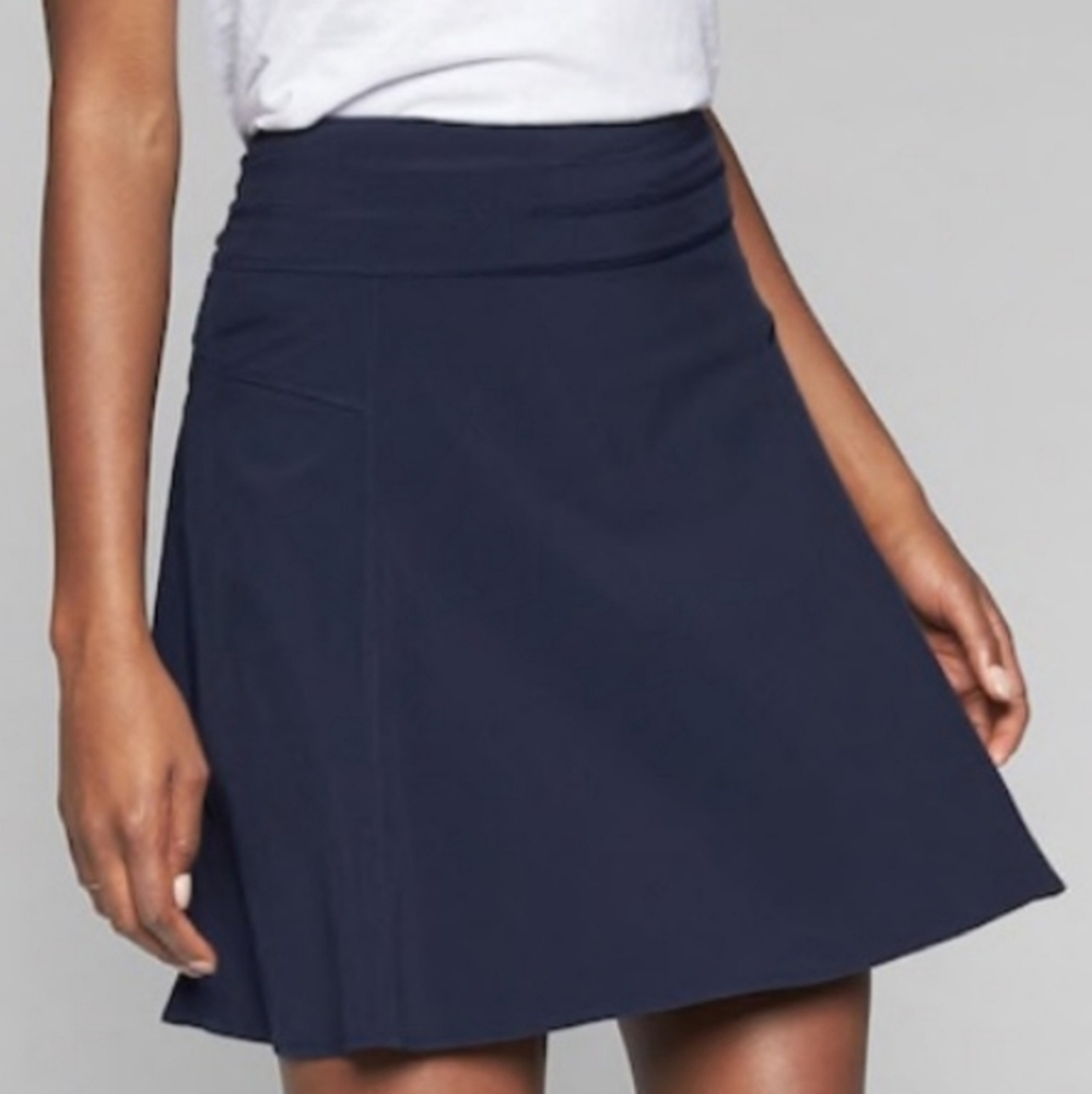 Athleta All day navy blue skort
